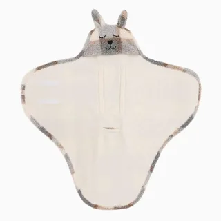 Wikkeldeken Bunny by Jollein in Check Boucle – product photo 3 of 5
