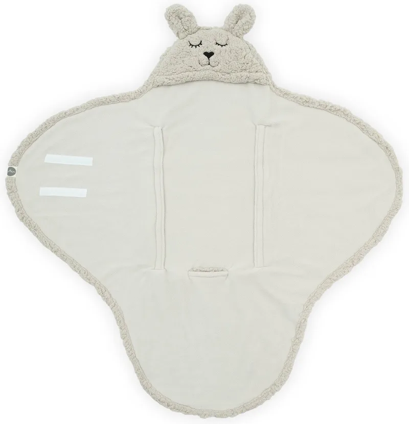 Wikkeldeken Bunny by Jollein in Nougat – product photo