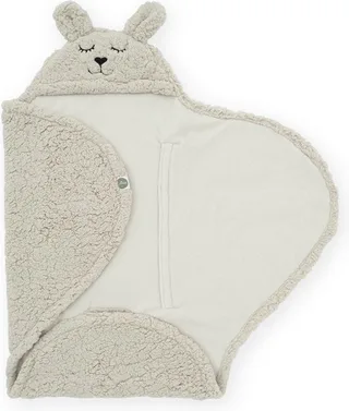 Wikkeldeken Bunny by Jollein in Nougat – product photo 2 of 4