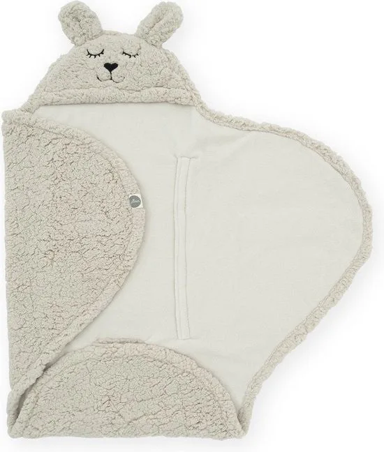 Wikkeldeken Bunny by Jollein in Nougat – product photo 2 of 4