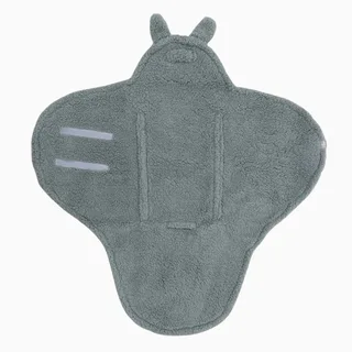 Wikkeldeken Bunny by Jollein in Sea Green – product photo 3 of 5