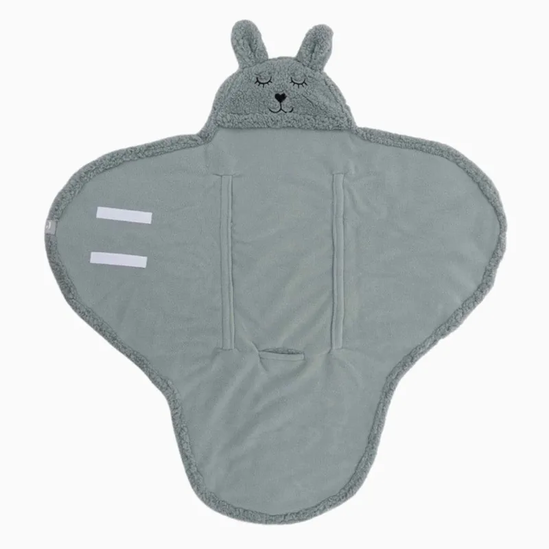 Wikkeldeken Bunny by Jollein in Sea Green – product photo 4 of 5