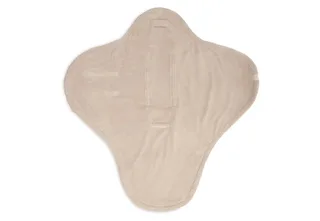 Wikkeldeken Fluffy - Sand de Jollein en Beige – photo produit 3 sur 4