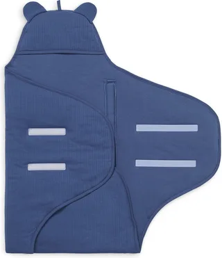 Wikkeldeken Jeans de Jollein en Basic Stripe – photo produit 1 sur 3