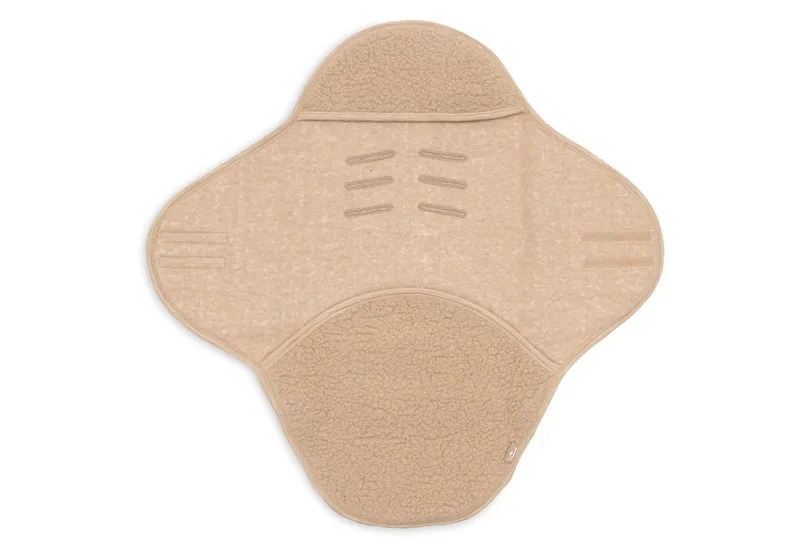 Wikkeldeken - Sherpa - Merino Wol - Natural de Jollein en Naturel – photo produit 2 sur 4
