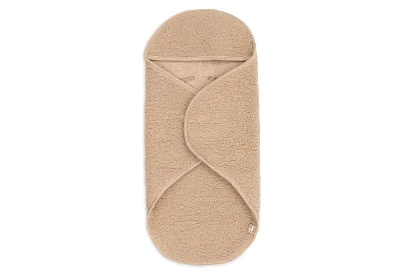 Wikkeldeken - Sherpa - Merino Wol - Natural de Jollein en Naturel – photo produit 3 sur 4