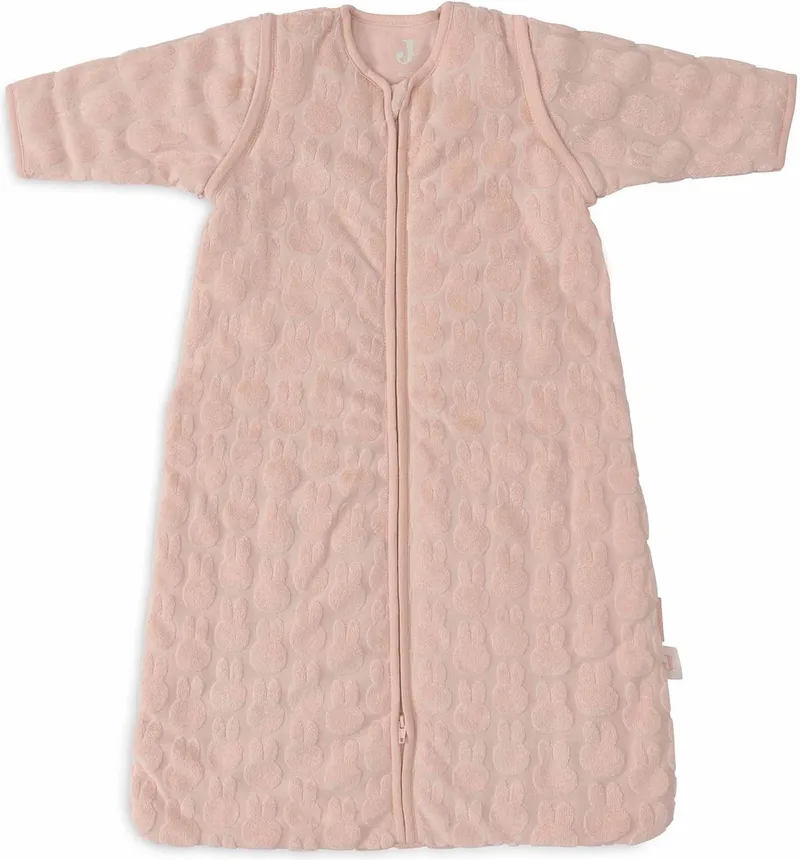 x Nijntje - Baby Slaapzak Winter Met Afritsbare Mouw 70cm - Winterslaapzak by Jollein in Miffy Jacquard Wild Rose – product photo