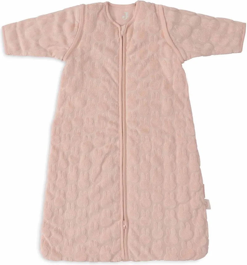 x Nijntje - Baby Slaapzak Winter Met Afritsbare Mouw 90cm - Winterslaapzak van Jollein in Miffy Jacquard Wild Rose – productfoto