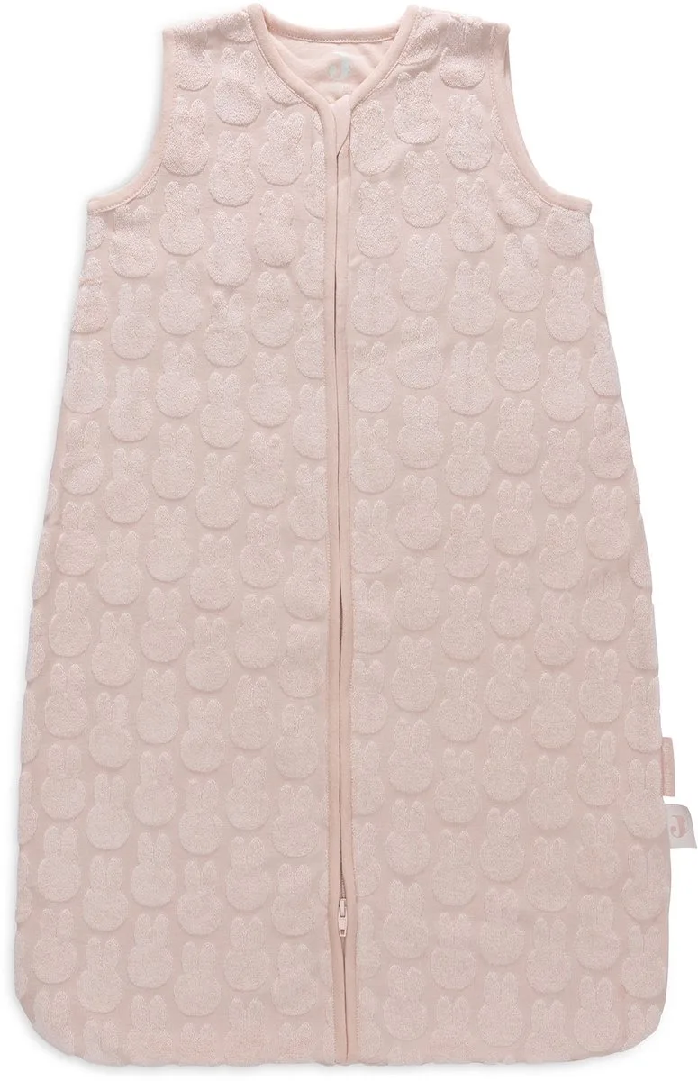 x Nijntje - Baby Slaapzak Zomer Jersey 90cm - Zomerslaapzak van Jollein in Miffy Jacquard Terry Wild Rose – productfoto
