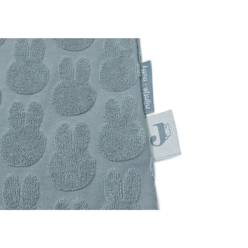 x Nijntje - Baby Slaapzak Zomer Jersey 90cm - Zomerslaapzak från Jollein i Miffy Jacquard Terry Sea Green – produktbild 3 av 3