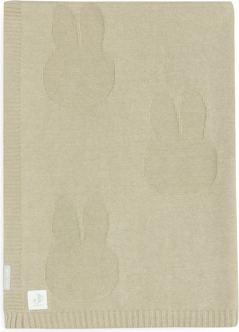 x Nijntje - Deken Wieg 75x100cm - Wiegdeken, Wiegdekentje, Dekentje Baby - Miffy de Jollein en Olive green – photo produit