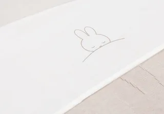 x Nijntje Laken Ledikant 120x150cm Sleepy Miffy - Funghi fra Jollein i Sleepy Miffy Funghi – produktbillede 2 af 4