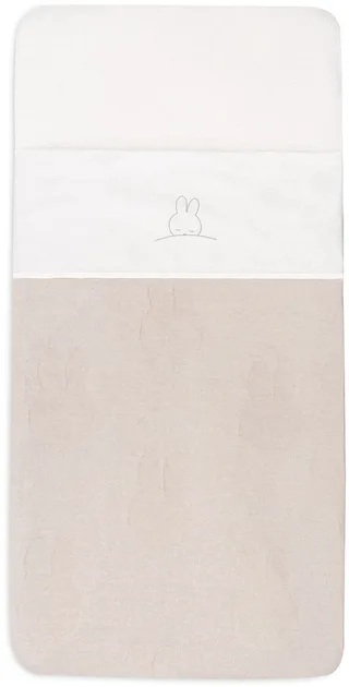 x Nijntje Laken Ledikant 120x150cm Sleepy Miffy - Funghi fra Jollein i Sleepy Miffy Funghi – produktbillede 1 af 4