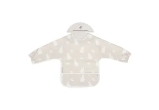 x Nijntje Slab Waterproof Met Mouw Miffy&Snuffy fra Jollein i Nougat – produktbillede 4 af 4