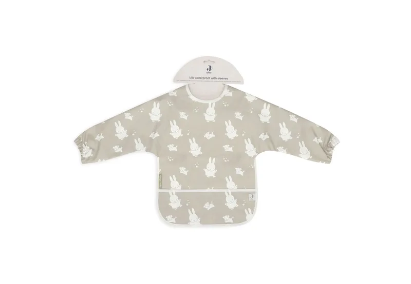 x Nijntje Slab Waterproof Met Mouw Miffy&Snuffy by Jollein in Olive green – product photo 4 of 4