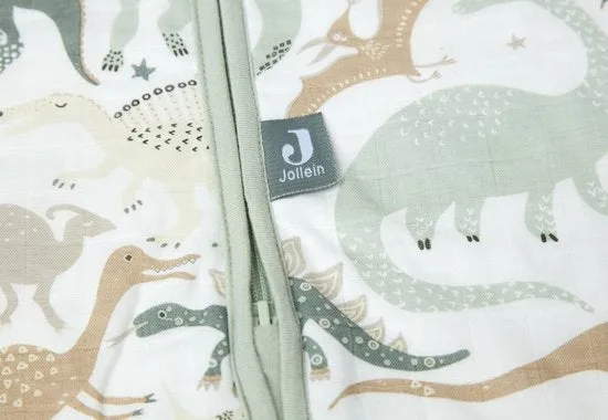 Zomerslaapzak Baby Hydrofiel 70cm by Jollein in Dino – product photo 3 of 4