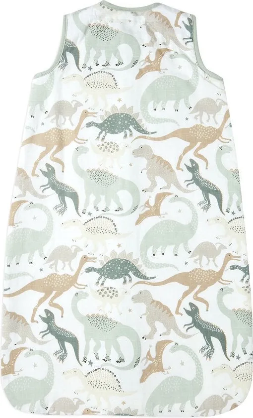 Zomerslaapzak Baby Hydrofiel 70cm by Jollein in Dino – product photo 2 of 4