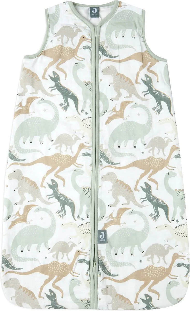 Zomerslaapzak Baby Hydrofiel 90cm de Jollein en Dino – photo produit