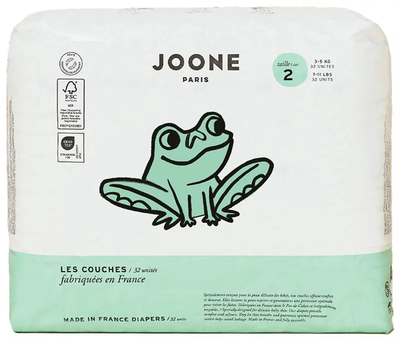 Luiers Maat 2 (3-5 kg) 32 Stuks de Joone – photo produit