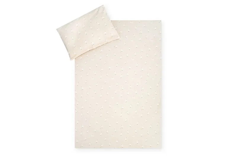 Babybettwäsche Jersey, mit Reißverschluss von Julius Zöllner in Beige – Produktfoto 1 von 4