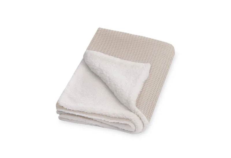 Babydecke Waffelpiqué Seashell Winterdecke 70x100, Julius Zöllner van Julius Zöllner in Meerkleurig – productfoto
