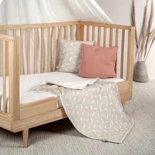 Babydecke Winter Jersey 70x100 cm de Julius Zöllner en Marron, 100 × 70 × 3 mm – photo produit 3 sur 3