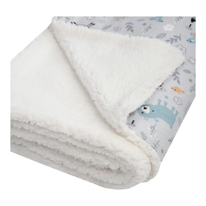 Babydecke Winter Jersey 70x100 cm de Julius Zöllner en Gris – photo produit
