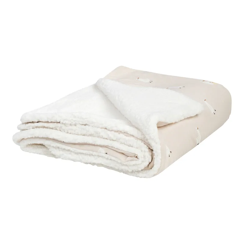 Babydecke Winter Jersey 70x100 cm van Julius Zöllner in Naturel, 100 × 70 mm – productfoto