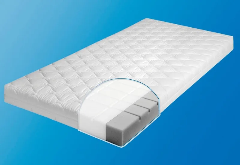 Babymatratze Joy, Matratze 60x120, 70x140 cm, Julius Zöllner, 8 cm hoch, Matratze für Babys & Kleinkinder, H1, atmungsaktiv van Julius Zöllner – productfoto