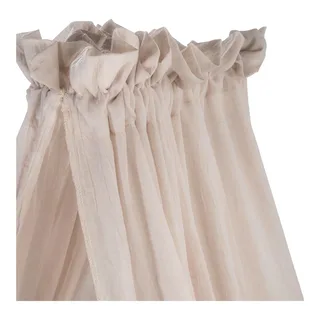 Bedhemel voor babybed - Voile van Julius Zöllner in Sand – productfoto 3 van 3