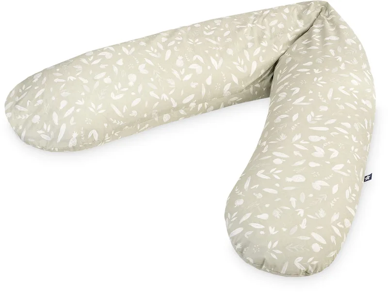 Jersey voedingskussen, Tropic van Julius Zöllner in Wit – productfoto
