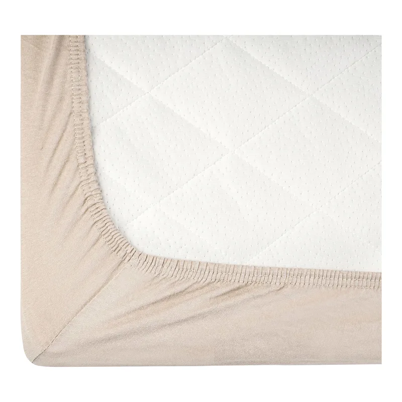 Julius Zöllner 2er-Pack Jersey-Spannbetttücher 70x140 cm de Julius Zöllner en Beige – photo produit 3 sur 3