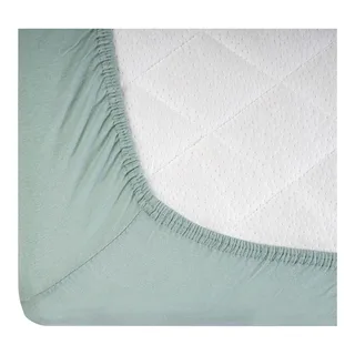 Julius Zöllner 2er-Pack Jersey-Spannbetttücher 70x140 cm de Julius Zöllner en Vert – photo produit 2 sur 3
