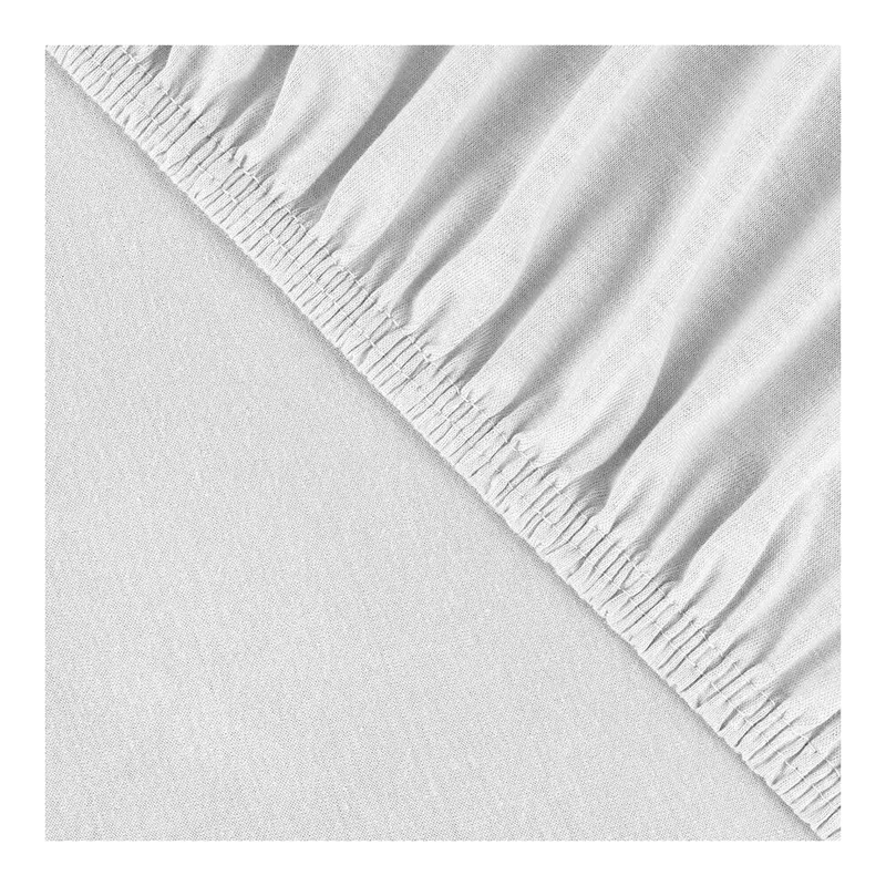 Julius Zöllner 2er-Pack Jersey-Spannbetttücher 70x140 cm de Julius Zöllner en Blanc – photo produit