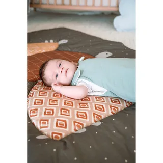 Krabbeldecke Organic Cotton 95x135 cm de Julius Zöllner en Gris, 135 × 95 mm – photo produit 2 sur 3