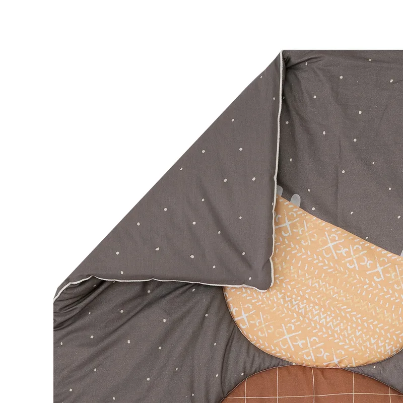 Krabbeldecke Organic Cotton 95x135 cm de Julius Zöllner en Gris, 135 × 95 mm – photo produit 1 sur 3