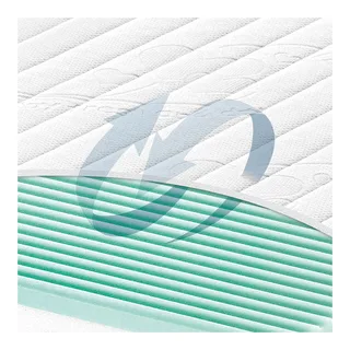 Matratze 3Air 70x140 cm van Julius Zöllner in Wit, 140 × 70 × 9 mm – productfoto 2 van 3