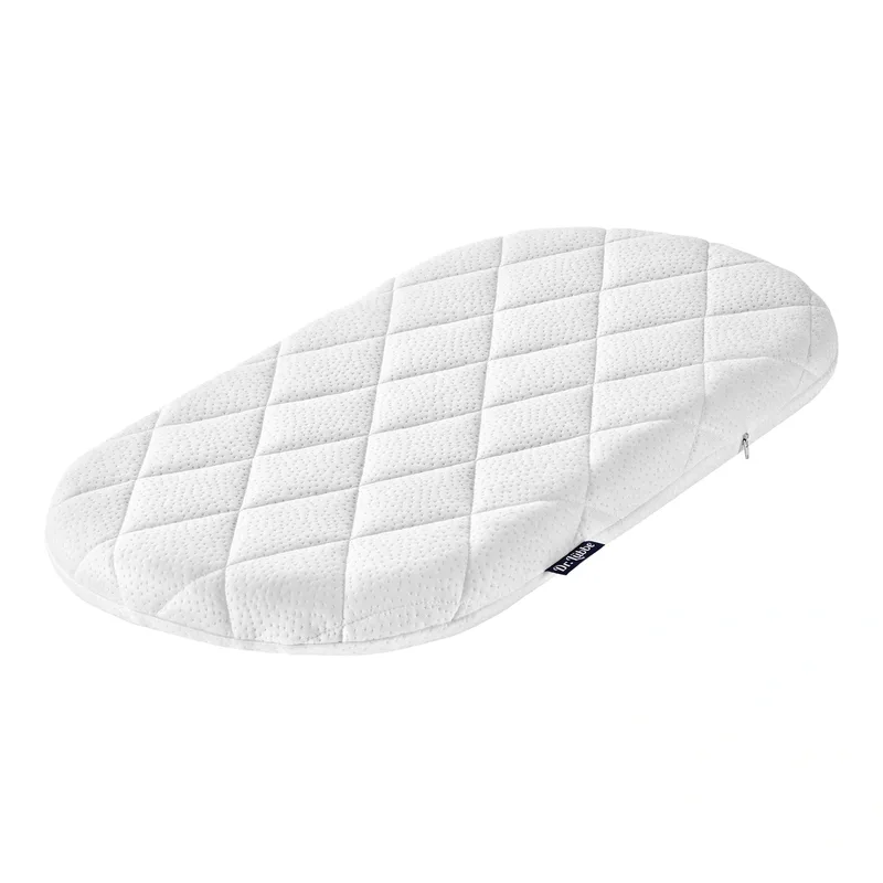 Matratze Dr. Lübbe Air Plus für Stubenwagen, 47x82 cm van Julius Zöllner in Wit, 820 × 470 × 50 mm – productfoto