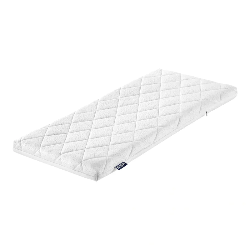 Matratze Dr. Lübbe Air Plus für Wiege, 40x90 cm Kaltschaum van Julius Zöllner in Wit, 900 × 400 × 50 mm – productfoto