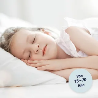 Matratze Duosoft Junior 120x200 cm van Julius Zöllner in Wit – productfoto 2 van 2