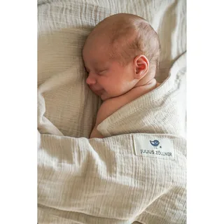 Babydecke Terra Musselin 70x100 cm von Julius Zöllner in Zand – Produktfoto 2 von 3