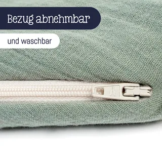 Voedingskussen – 190 cm van Julius Zöllner in Groen – productfoto 2 van 3