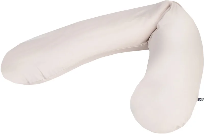 Voedingskussen - Uni - 190 cm van Julius Zöllner in Oatmeal – productfoto