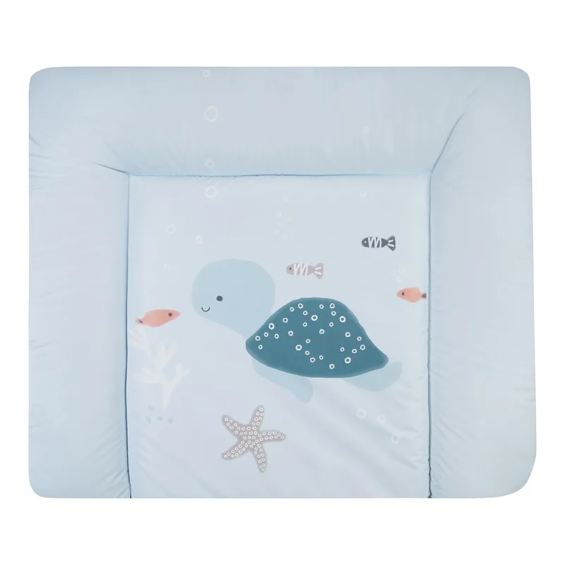 Wickelauflage Softy 75x85 cm van Julius Zöllner in Blauw, 85 mm – productfoto