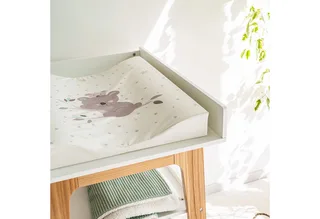 Wickelauflage Wave, mit Wellenform von Julius Zöllner in Folie Koalas – Produktfoto 3 von 3