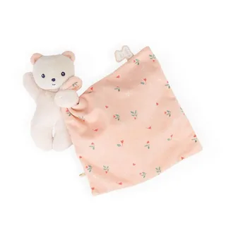 Carre Douceur - Knuffeldoekje - Beer - Roze de Kaloo en Multicolore – photo produit 3 sur 6