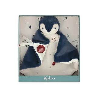 Complices - Knuffeldoek Pinguïn - 24 cm de Kaloo en Bleu – photo produit 5 sur 6
