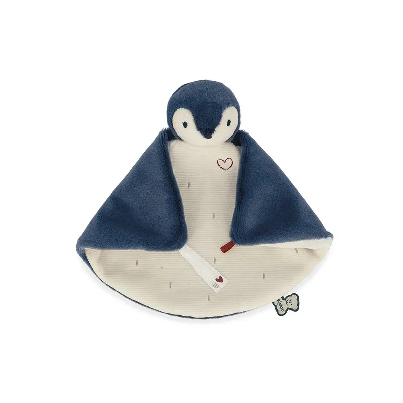 Complices - Knuffeldoek Pinguïn - 24 cm de Kaloo en Bleu – photo produit 3 sur 6