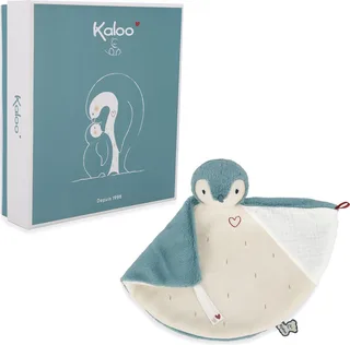 Complices - Knuffeldoek - Pinguïn - 24cm de Kaloo en Vert – photo produit 1 sur 6