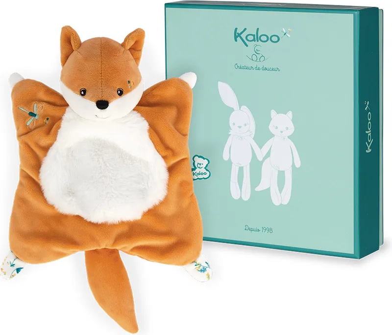 Doudou - Leonard Vos - Knuffeldoekje 20 cm de Kaloo en Leonard De Vos – photo produit